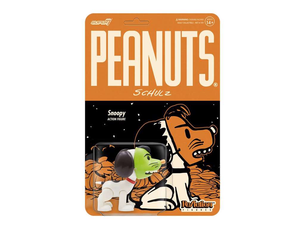 Peanuts ReAction Wave 4 Masked Snoopy actionfigur på 8 cm