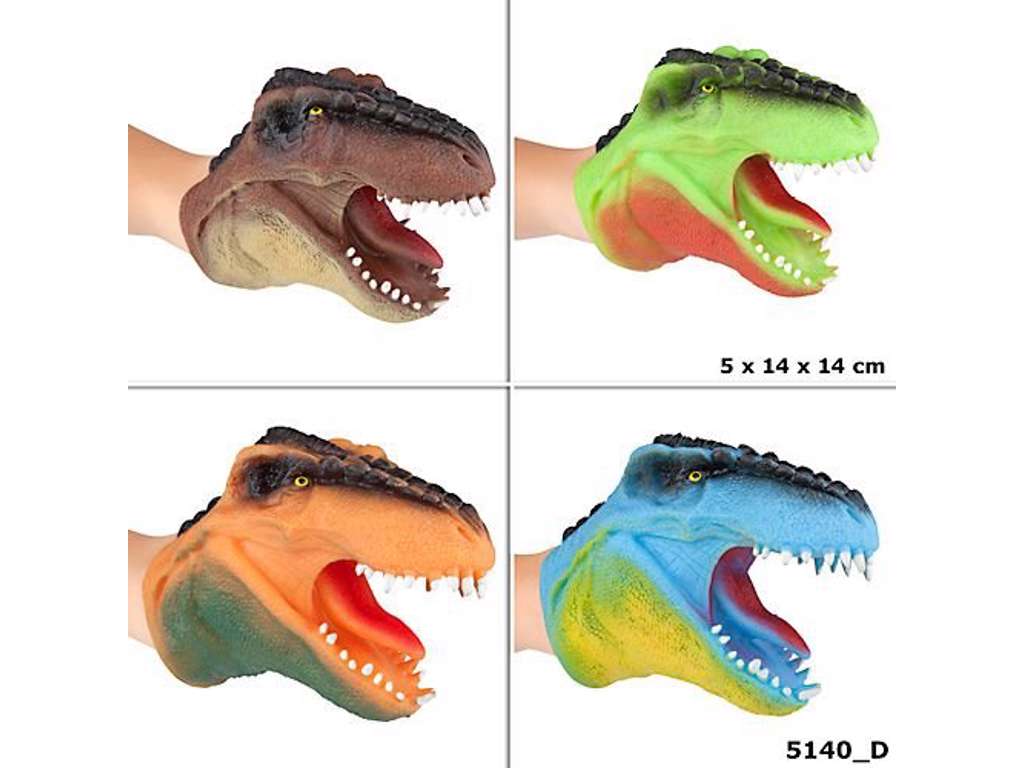 Dino World hånddukke