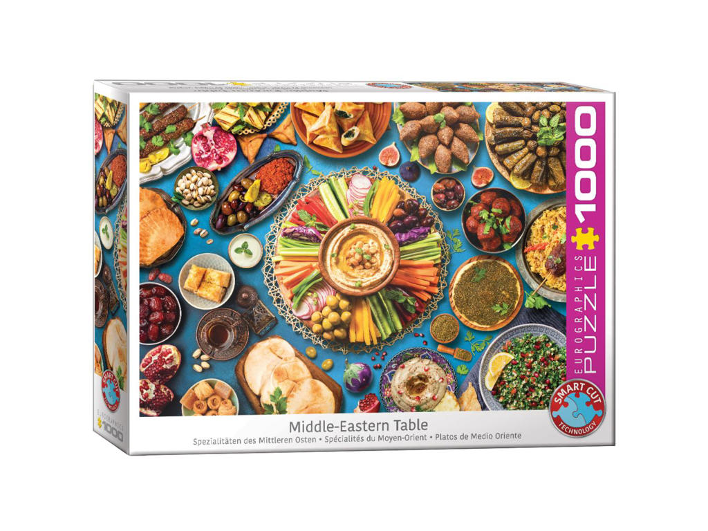 Middle Eastern Table - Puslespil på 1000 brikker