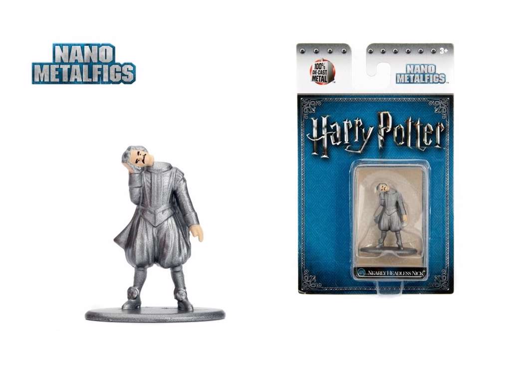 Harry Potter Nano Minifigs figur i metal - Nearly Headless Nick