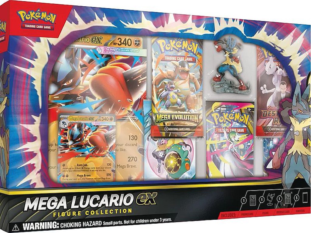 Pokémon Figure Mega Lucario ex Boks