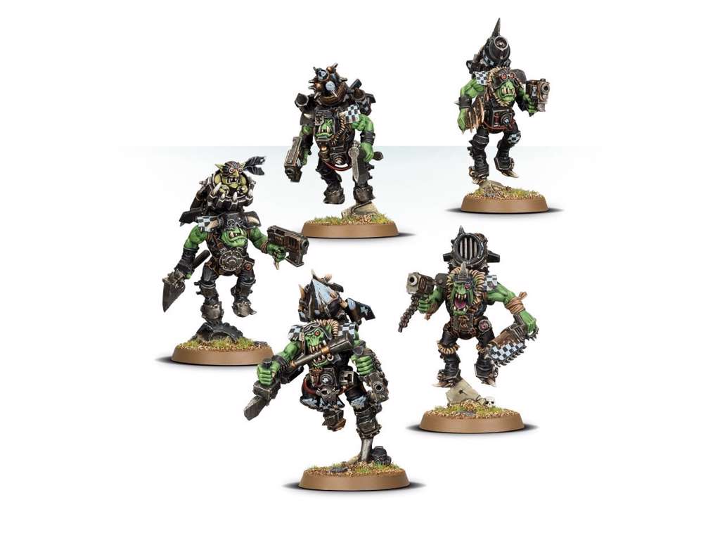 Warhammer 40K Orks: Ork StormBoyz - Figursæt