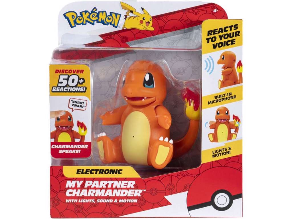 Pokemon My Friend Charmander interaktiv figur