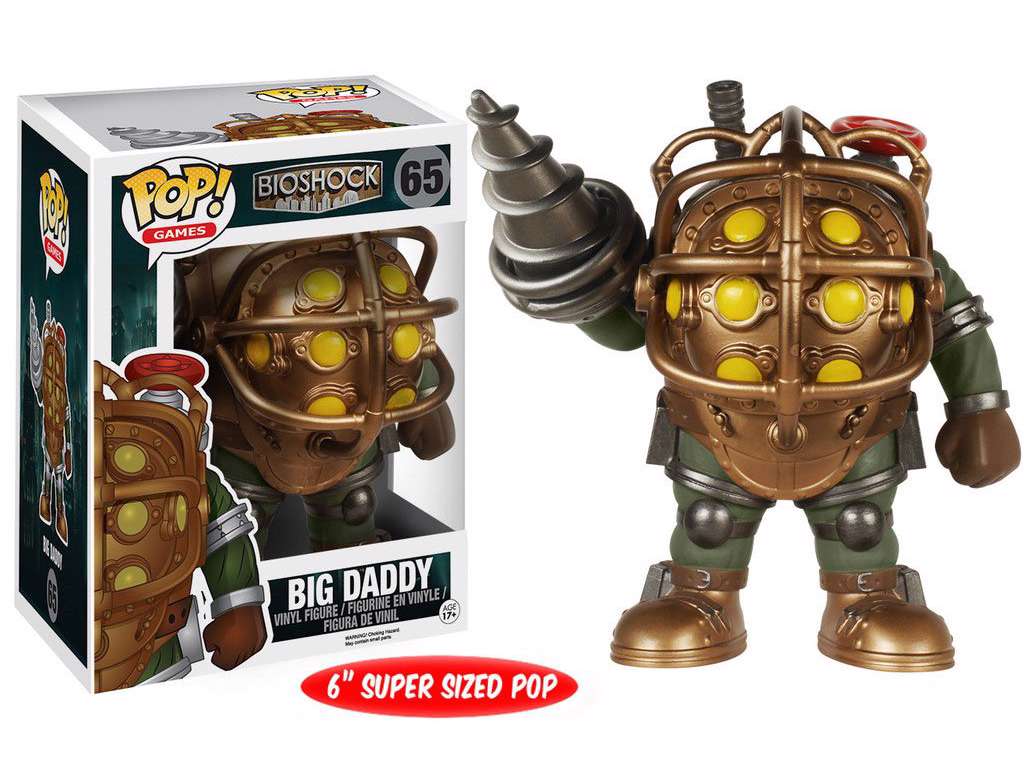 BioShock POP! vinyl figur af Big Daddy på 16 cm