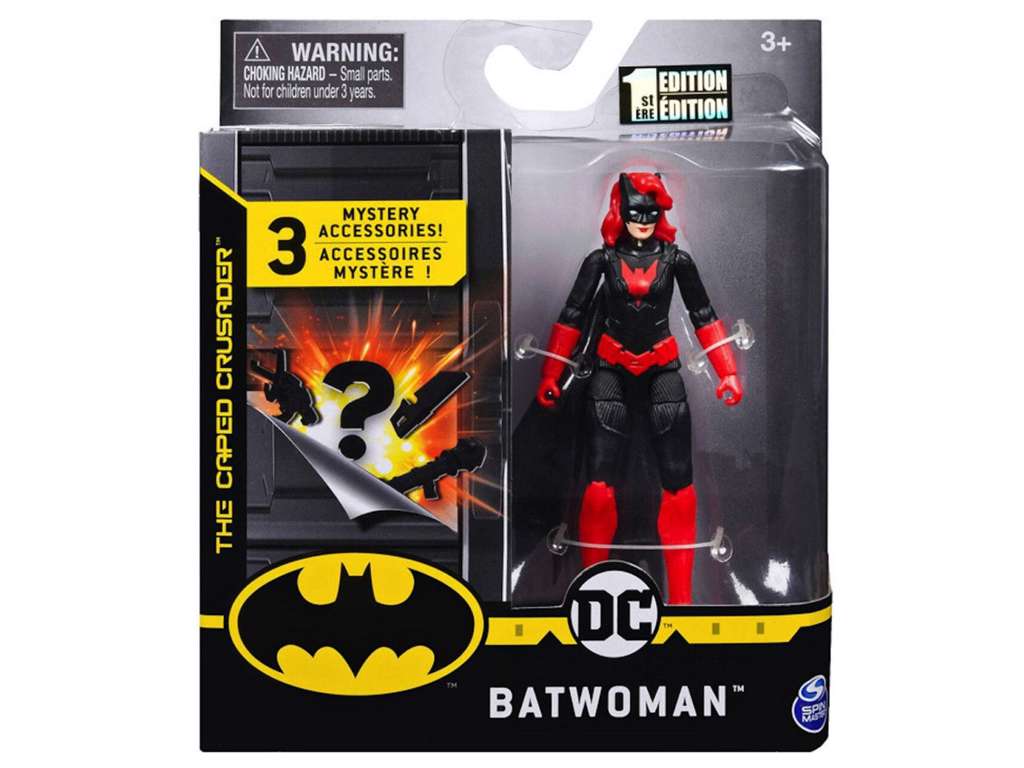 The Caped Crusader action figur af Batwoman på 10 cm