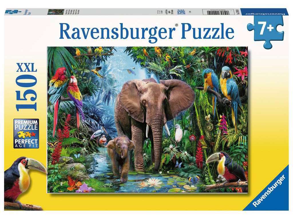 Safari Animals puslespil på 150 brikker fra Ravensburger