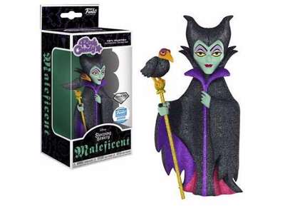 Disney Rock Candy vinyl figur af Maleficent på 13 cm - Diamond Collection