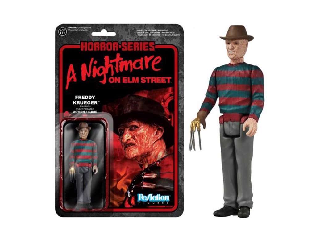 Horror Series "ReAction" action figur Freddy Krueger 10 cm fra Funko