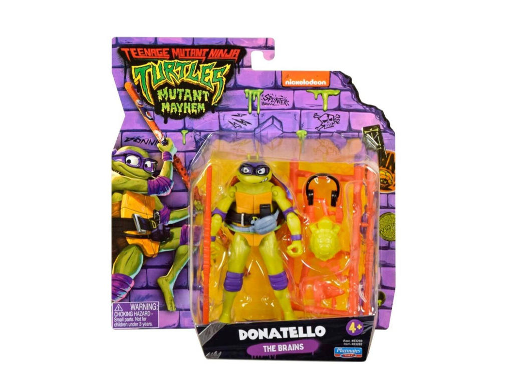 Turtles Mutant Mayhem Basic Actionfigur Donatello