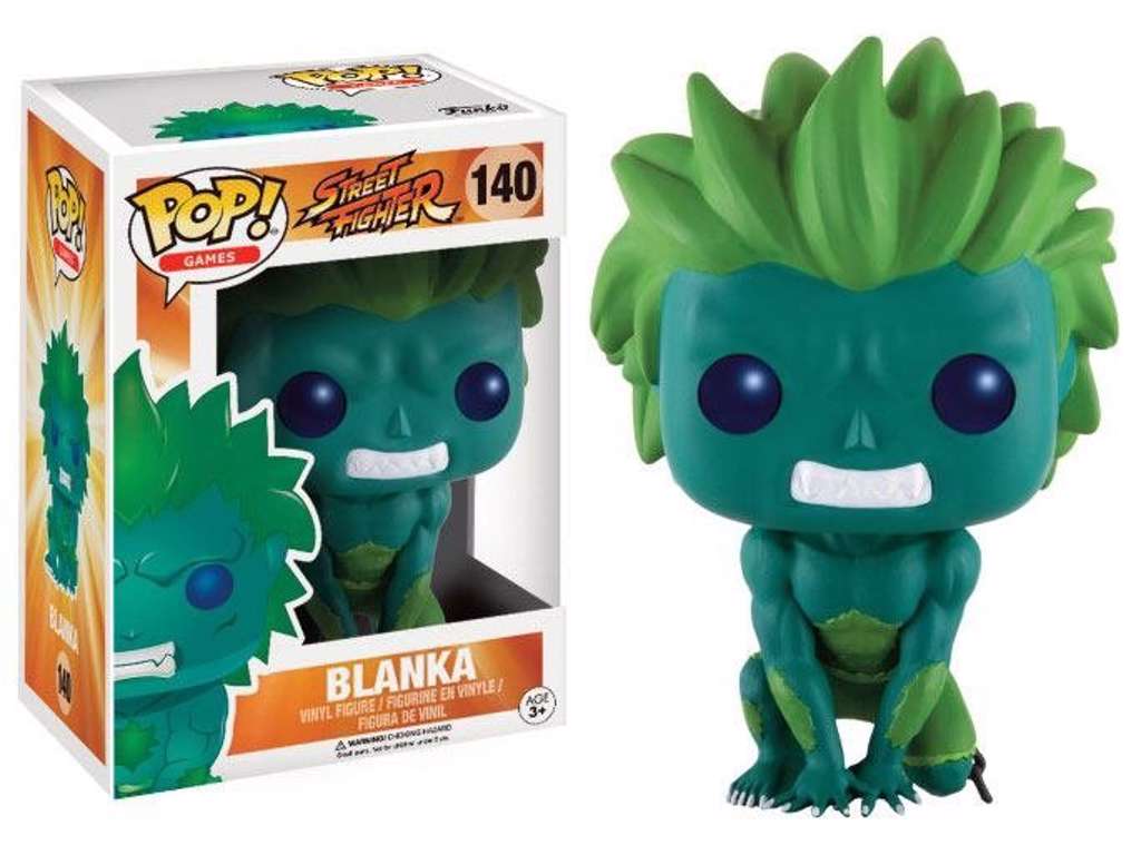 Street Fighter POP! vinyl figur af Blanka Green på 9 cm