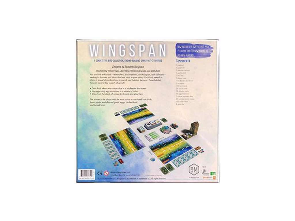 Wingspan (EN) - brætspil fra Lautapelit