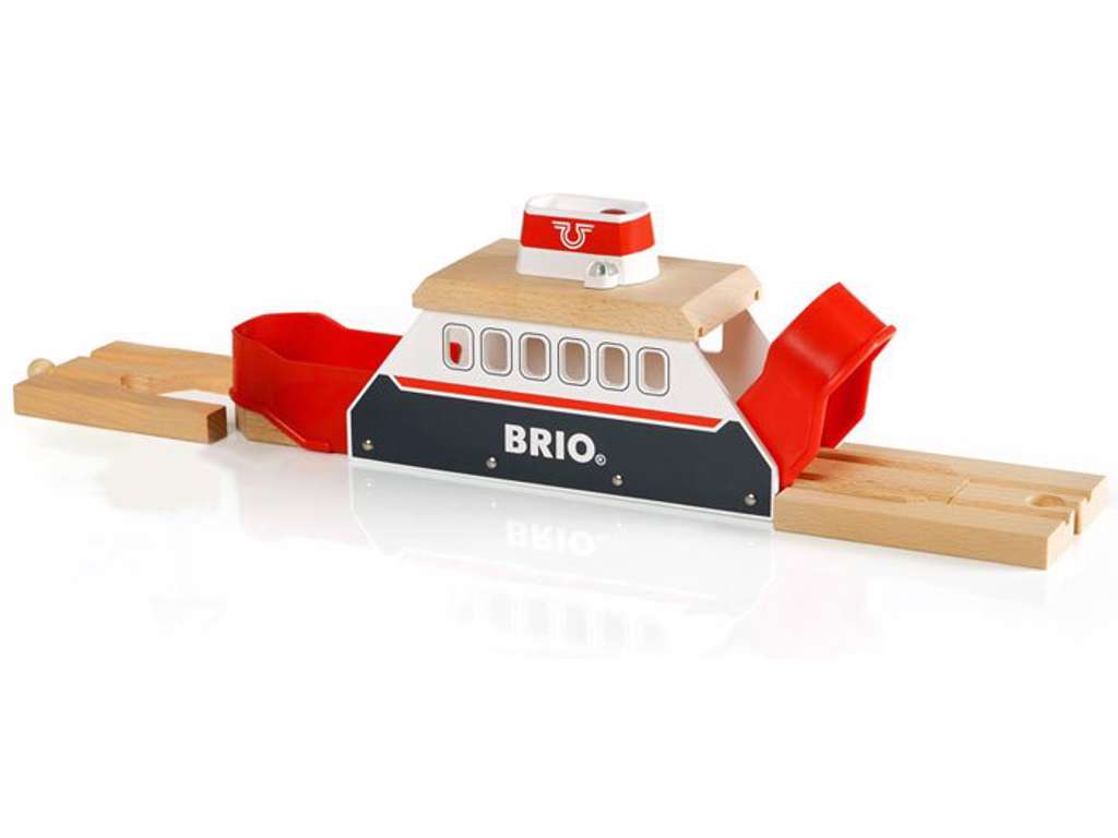 Færge med lys og lyd fra Brio