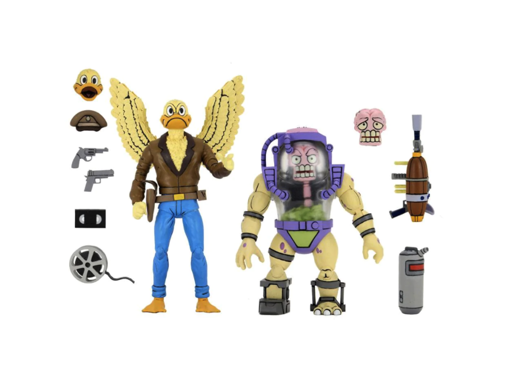 TMNT: Ace Duck and Mutagen Man -  action figur 2-pak - 17 cm.
