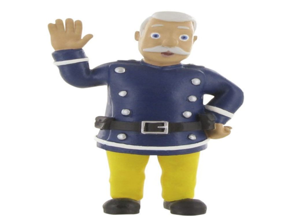 Basil Steele fra Brandmand Sam – 9 cm