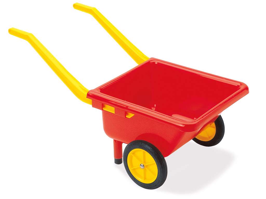 Trillebør med gummihjul fra Dantoy