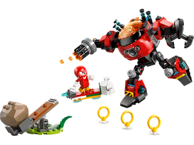 Knuckles mod dr. Eggmans Egg Crusher-mech - 77005 - LEGO Sonic