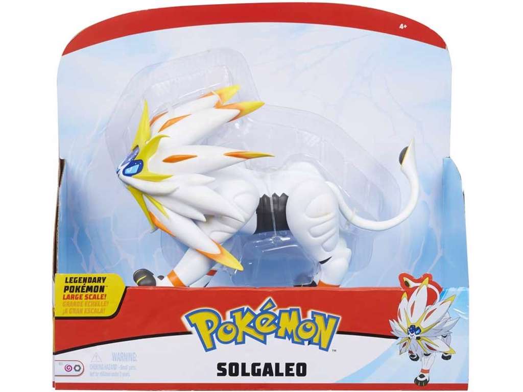 Solgaleo figur på 22 cm fra Pokémon
