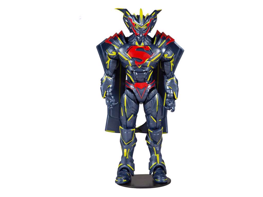 DC Multiverse Superman Energized Unchained Armor (Gold Label) actionfigur på 18 cm