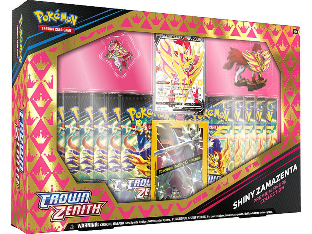 Pokémon Crown Zenith Premium Figure Collection - Shiny Zamazenta