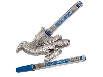 Ravenclaw pen og holder fra Harry Potter