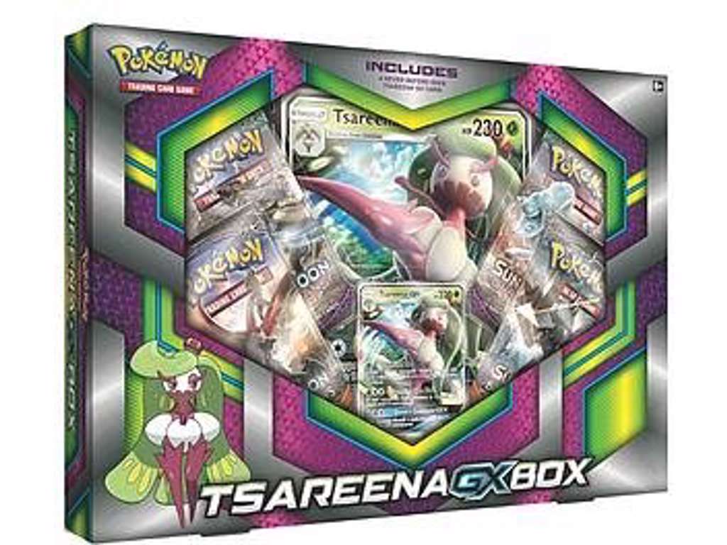 Pokémon Tsareena GX box