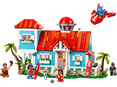 Strandhuset fra Lilo og Stitch - 43268 - LEGO Disney Classic