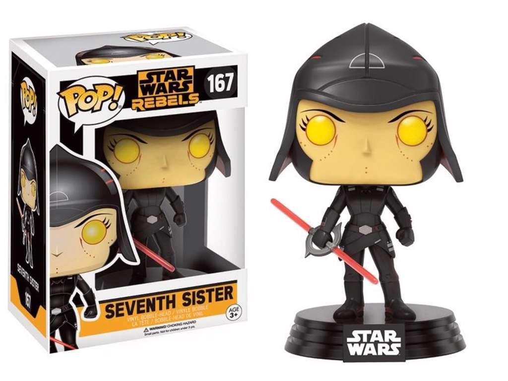 Star Wars Rebels POP! vinyl bobble-head figur af Seventh Sister på 9 cm