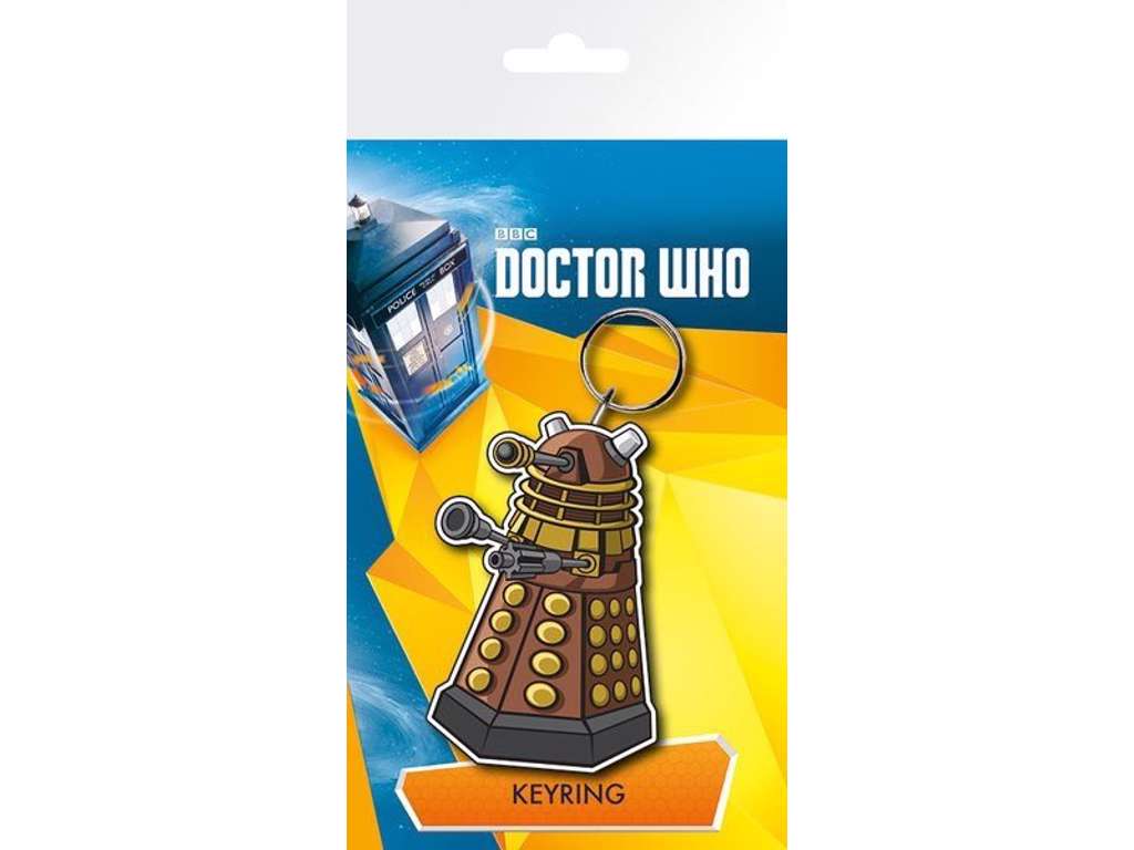 Doctor Who nøglering med Dalek på 7 cm