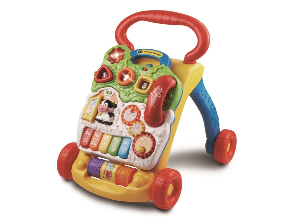 Baby barnets første gåvogn fra Vtech