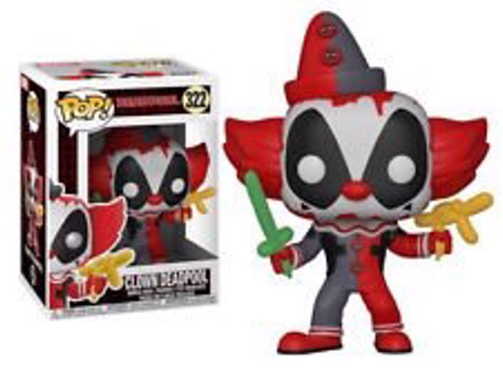 Deadpool Parody POP! vinyl figur af Deadpool Clown på 9 cm