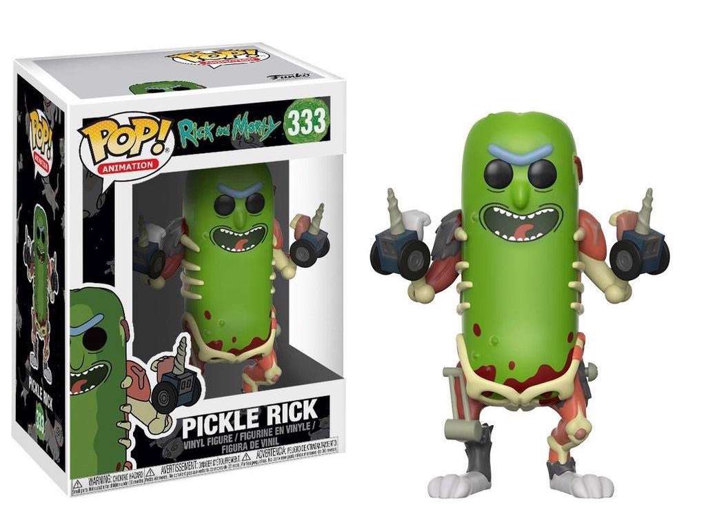 Rick and Morty POP! vinyl figur af Pickle Rick på 9 cm