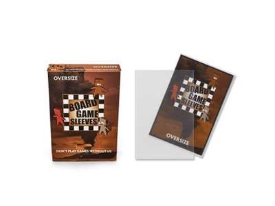 Boradgame Sleeves Oversize 79x120mm - Kortlommer til brætspilskort