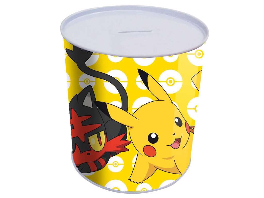 Pokémon sparegris i metal