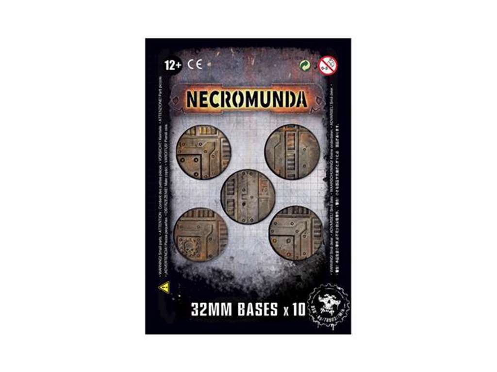 Necromunda 32mm Bases 10 stk