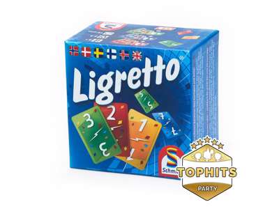 Ligretto - Blue version (Nordic) - brætspil fra Vennerød