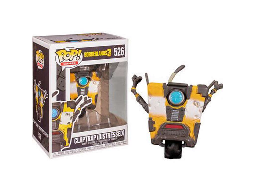 Borderlands 3 POP! vinyl figur af Claptrap på 9 cm