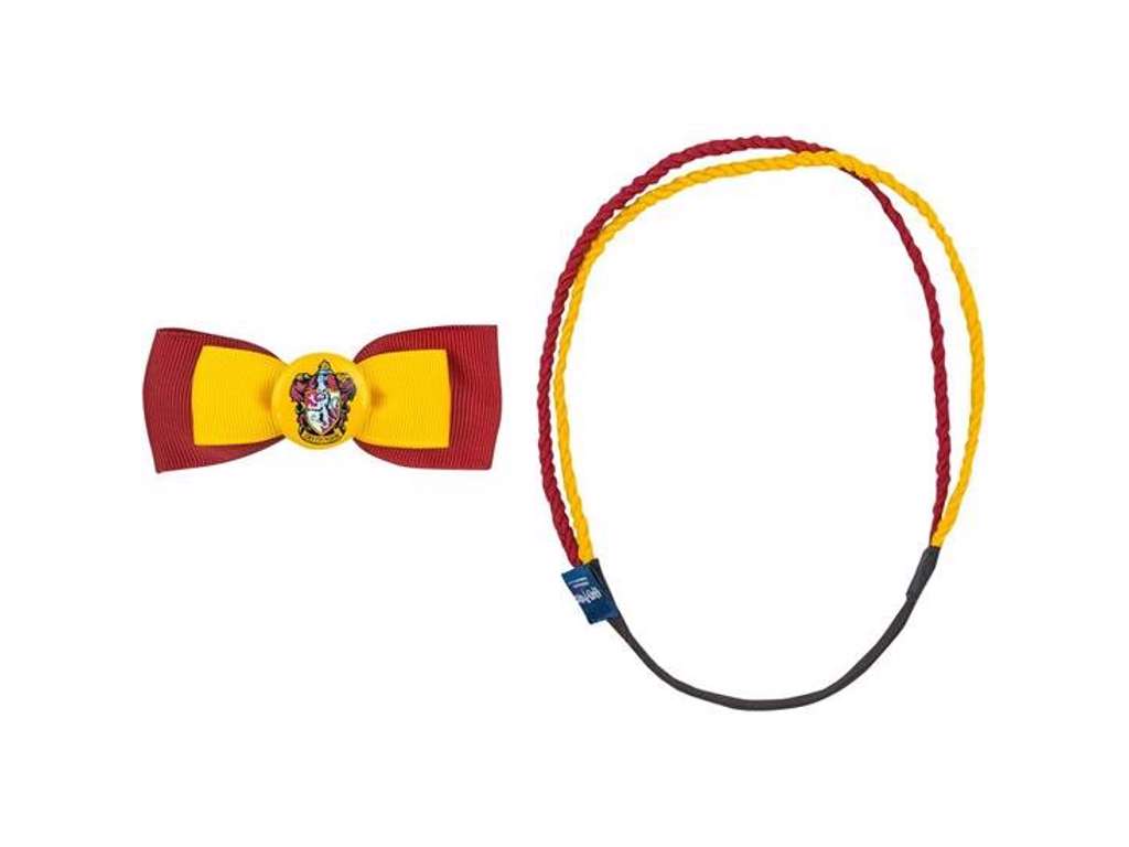 Hårbånd og sløjfe med Gryffindor Harry potter fra Cinereplicas