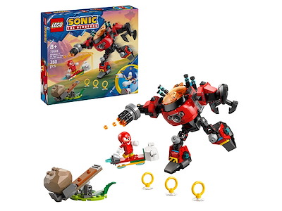 Knuckles mod dr. Eggmans Egg Crusher-mech - 77005 - LEGO Sonic