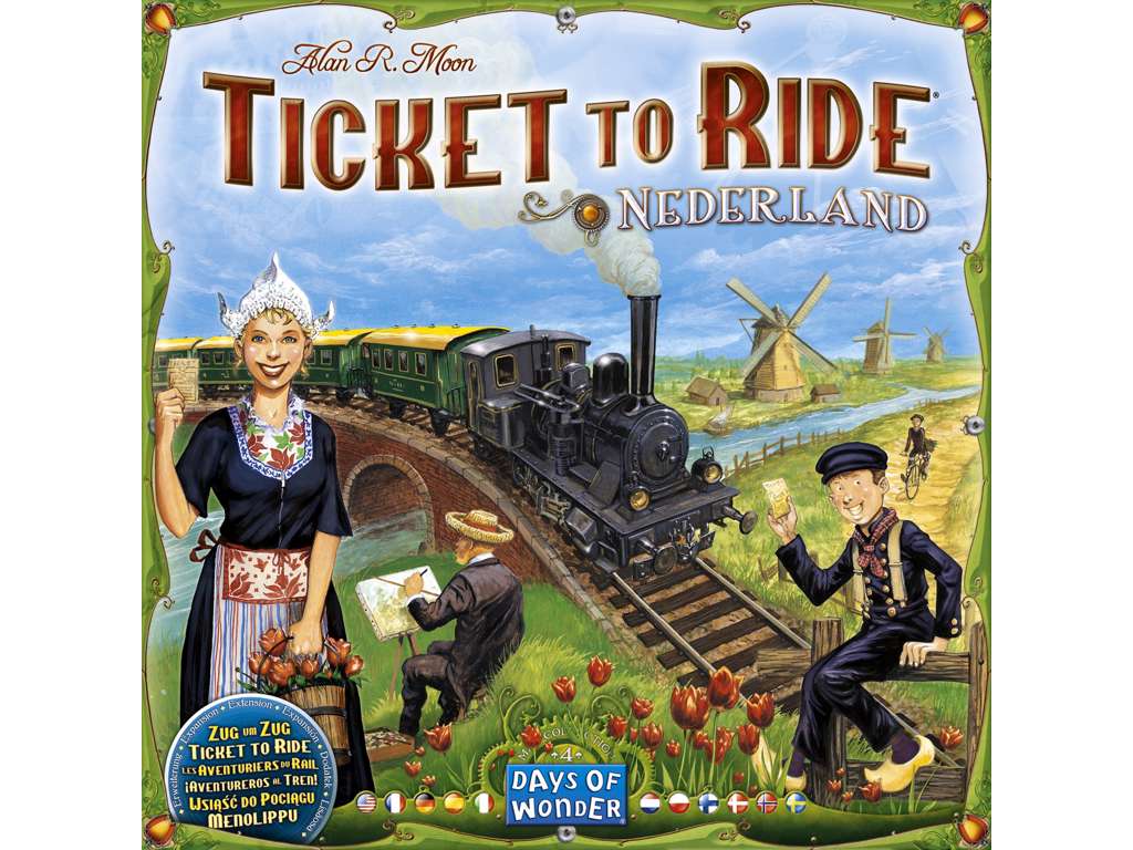 Ticket to Ride: Nederland - brætspil