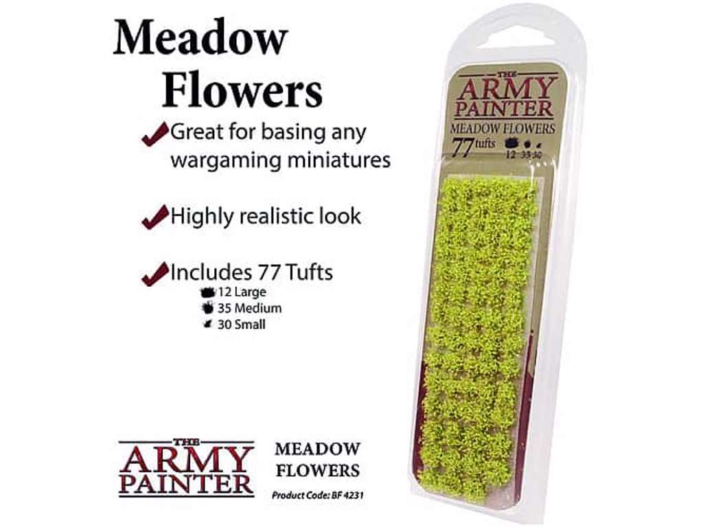Meadow Flowers - Tuer med blomster til baser