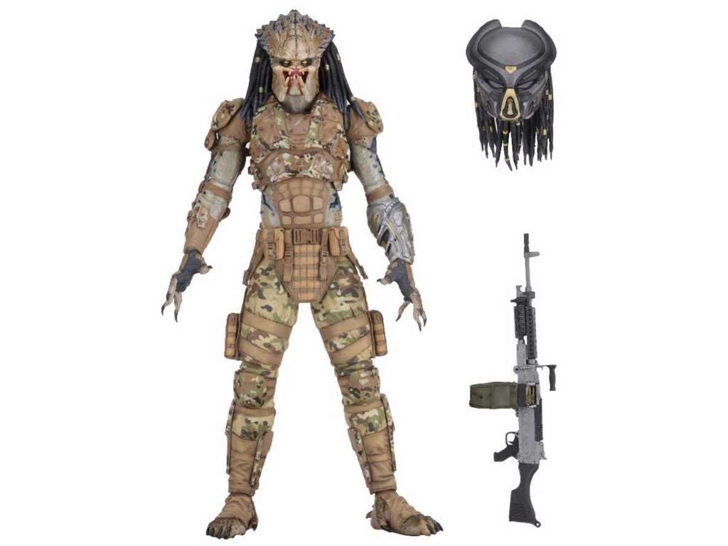 Emissary Predator II ultimate action figur fra The predator 2018 - 20 cm
