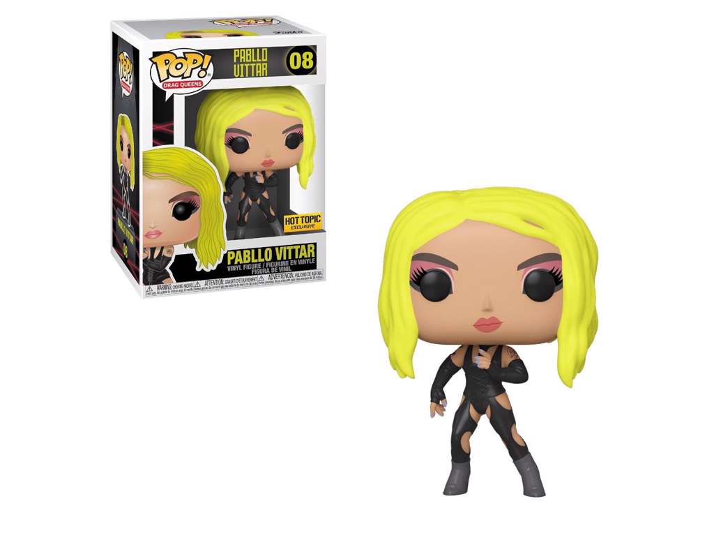 Drag Queens POP! vinyl figur af Pabloo Vittar på 9 cm