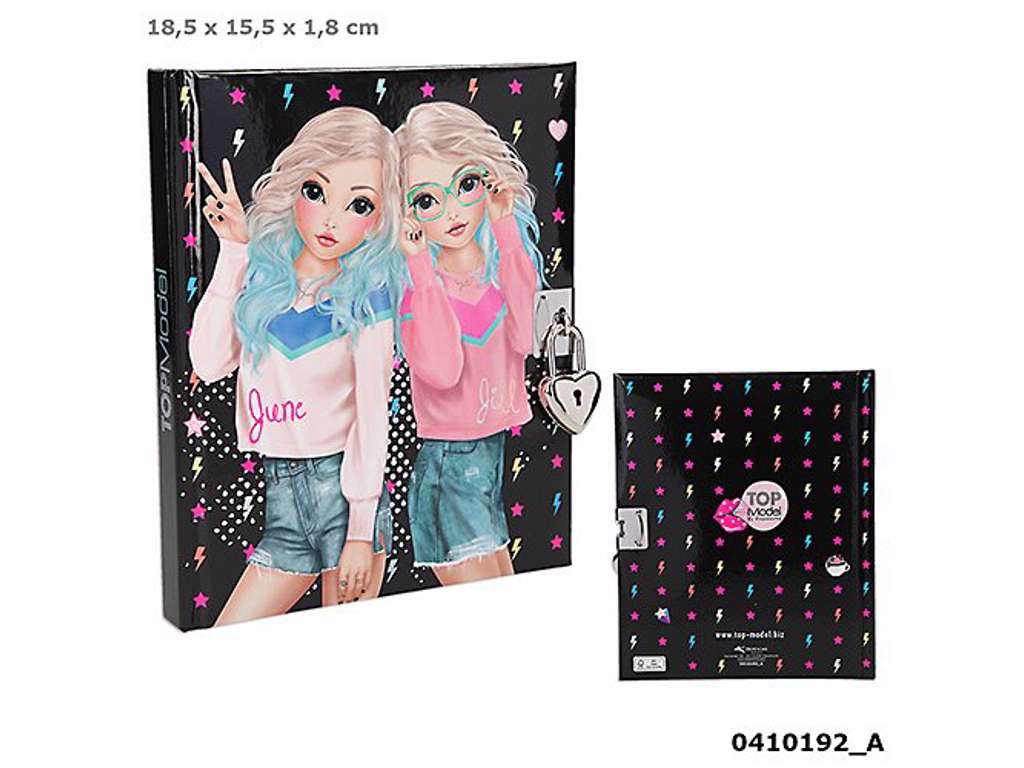 Top Model dagbog - June & Jill