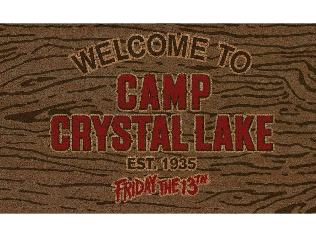 Friday the 13th Welcome to Camp Crystal Lake dørmåtte på 60 x 40 cm