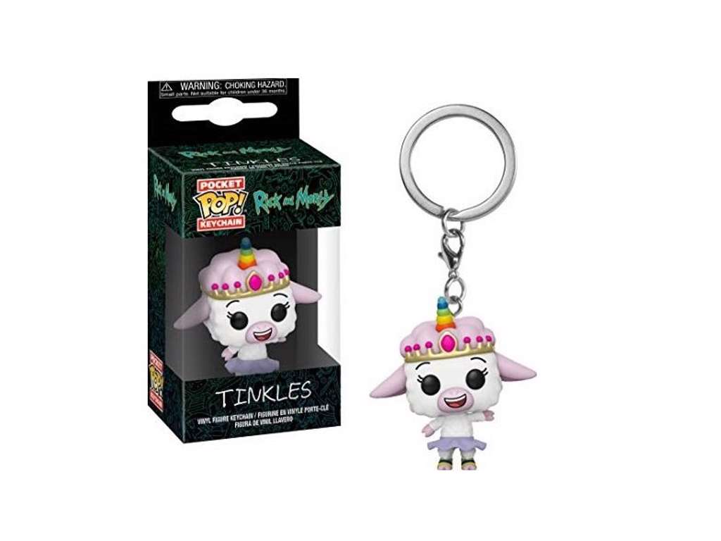 Rick and Morty Pocket POP! nøglering med Tinkles på 4 cm