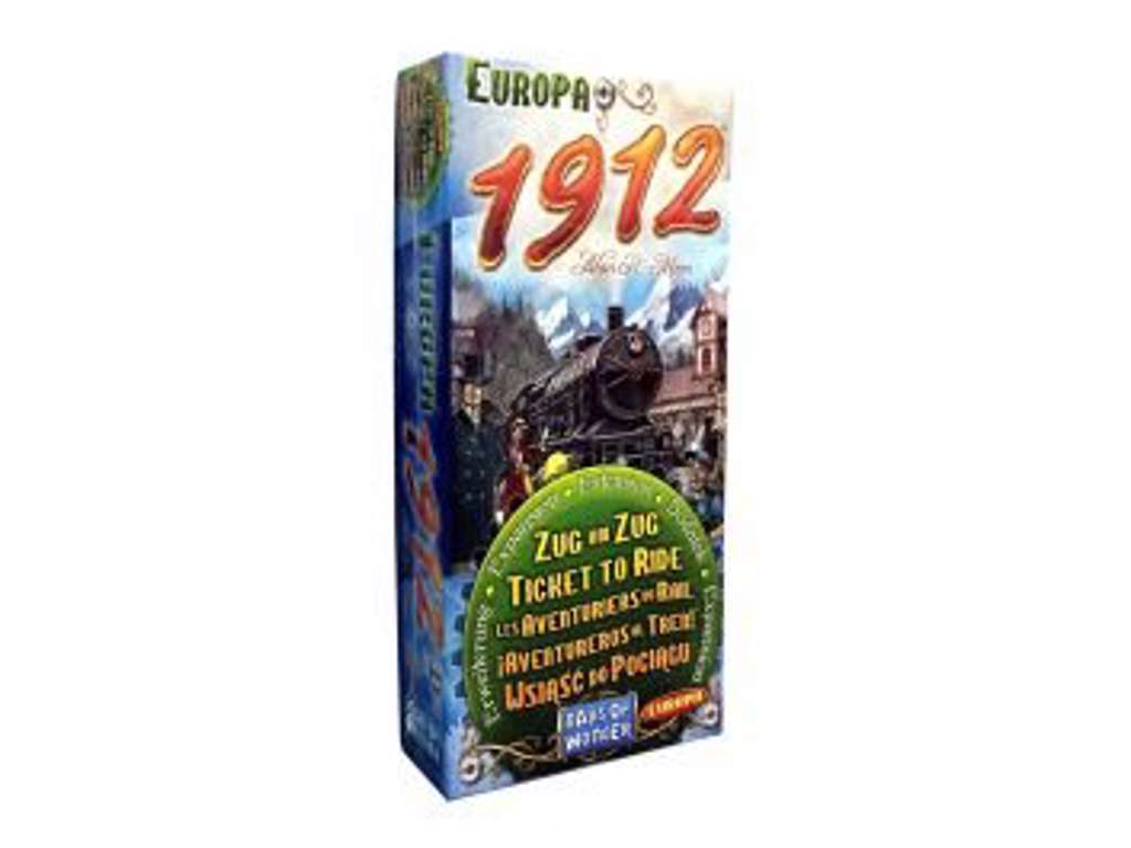 Ticket to Ride Europa 1912 udvidelse - brætspil