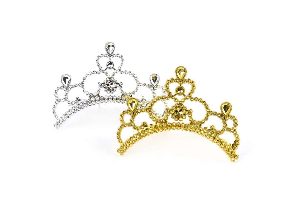 Tiara - guld eller sølv