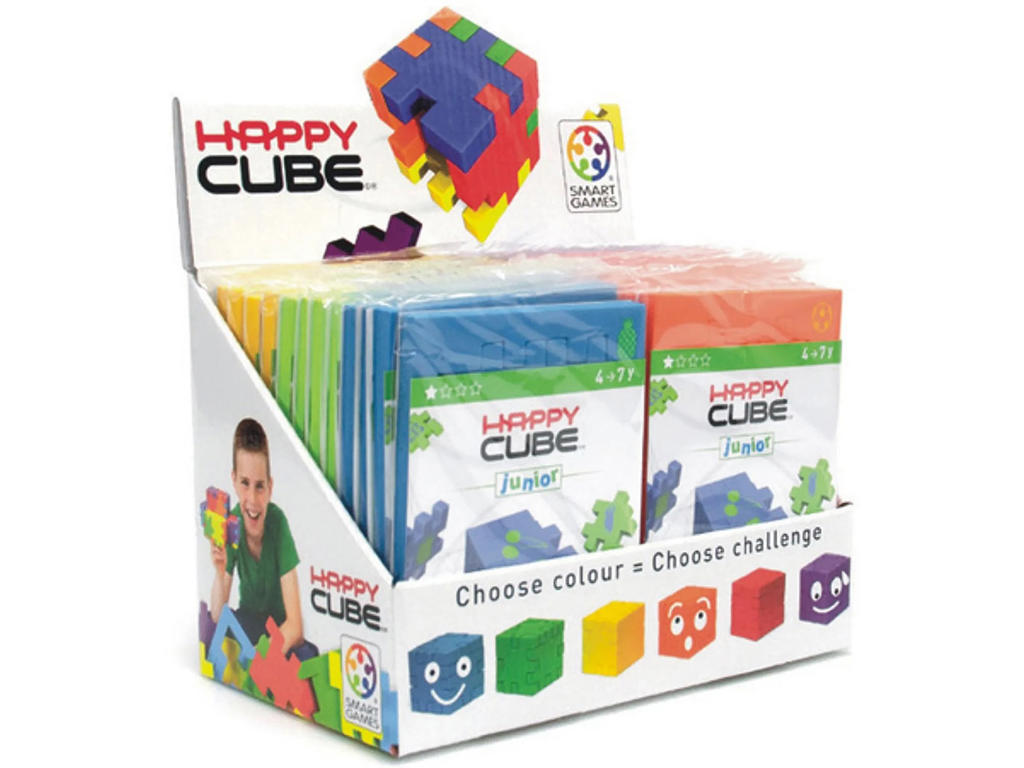 Happy Cube Junior (Hjernevrider puslespil 3-10 år)