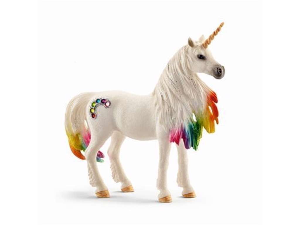 Regnbue enhjørning hun fra Schleich - 70524