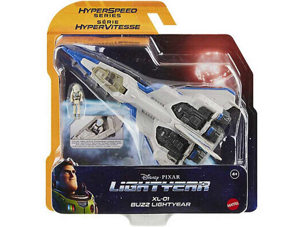 Disney Pixar Lightyear Hyperspeed Series XL-01 Spaceship with Mini Buzz Lightyear Figure